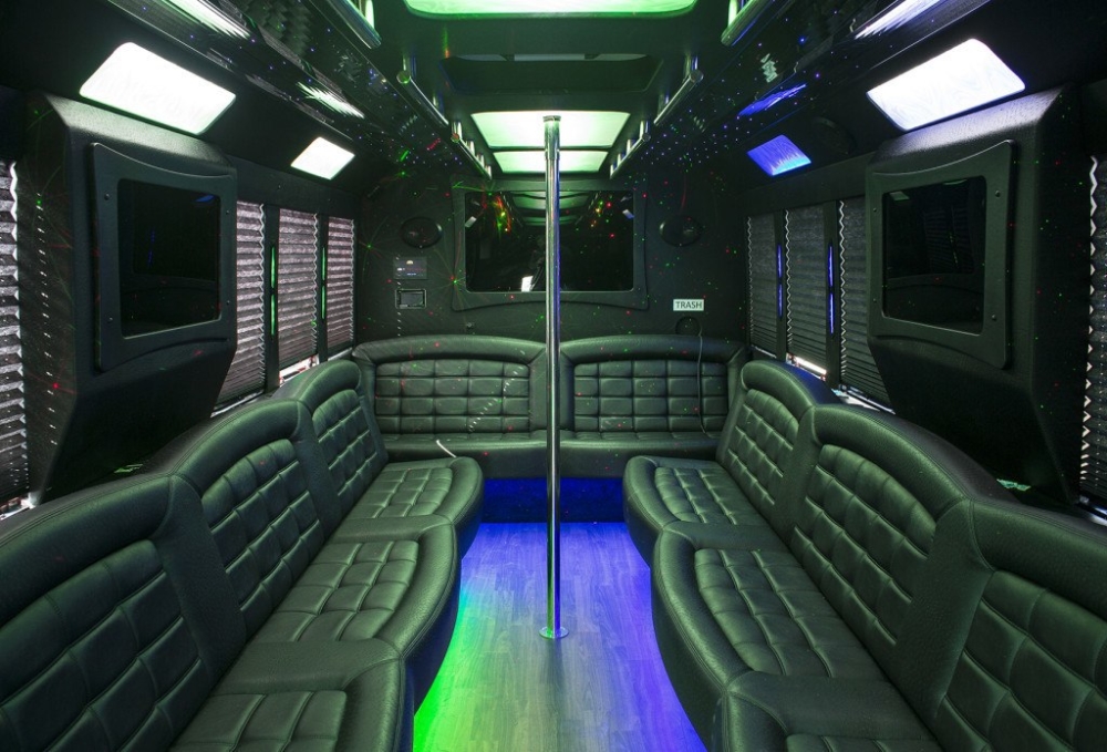 Ford 29 Passenger Limo Party Bus Inside 03